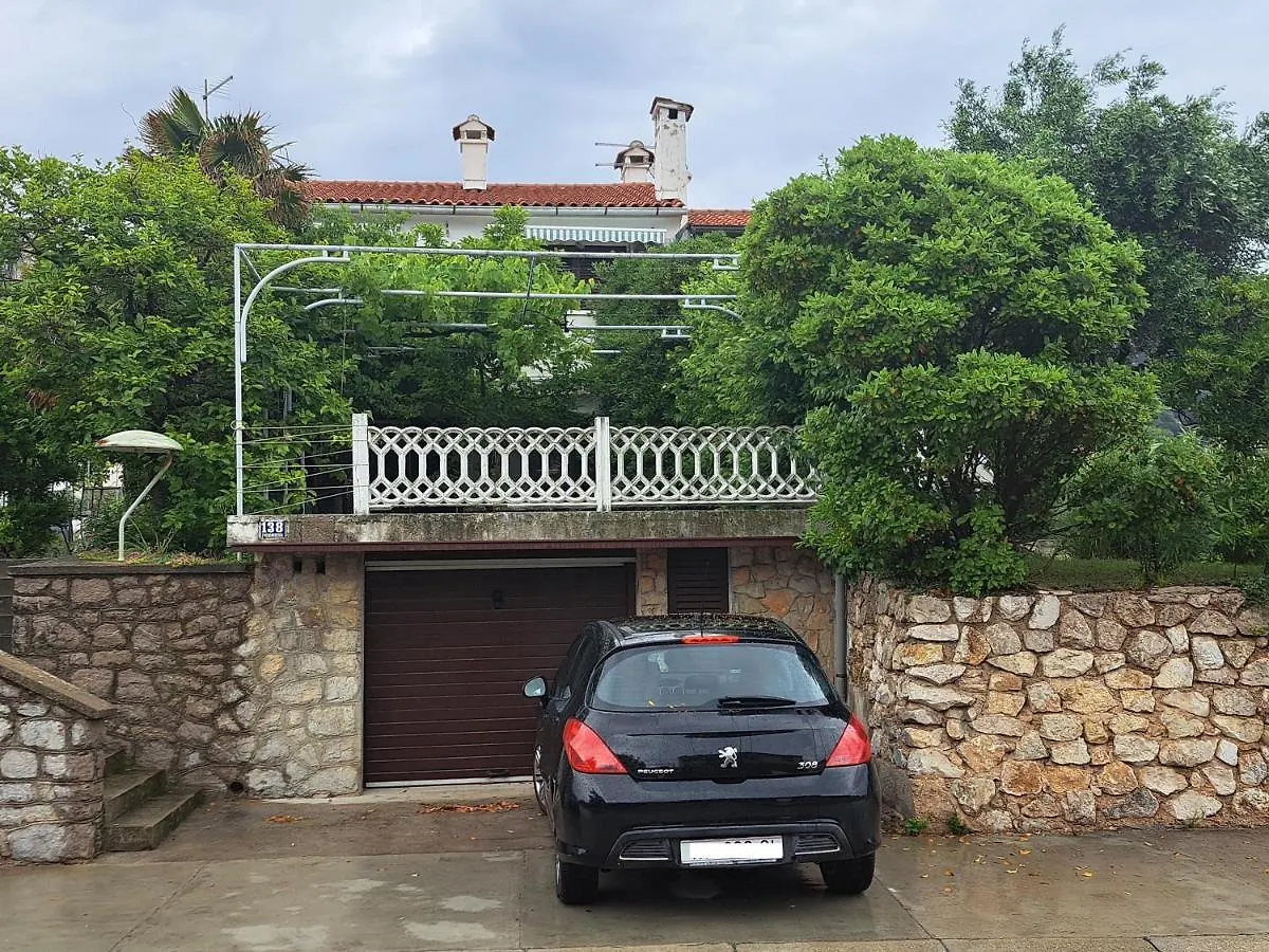 Apartmán Rooms Anica Baška Chorvatsko